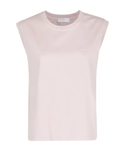 Dondup Crew Neck T-shirt In Pink