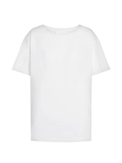 Dondup Crew-neck Jersey T-shirt In White