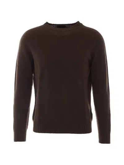 Dondup Sweater Men Color Brown In Animal Print