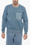 DONDUP CREWNECK SWEATER WITH BREAST POCKETS