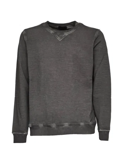 Dondup Crew-neck Sweatshirt In Black