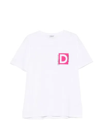 Dondup Crew-neck T-shirt In White