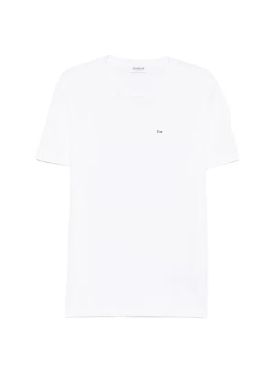 Dondup Crew-neck T-shirt In White