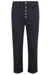 Dondup Woman Pants Black Size 31 Cotton, Elastomultiester, Elastane