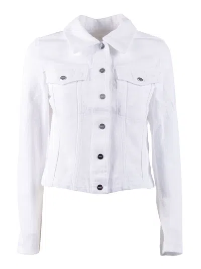 DONDUP CROPPED COTTON CLASSIC JACKET