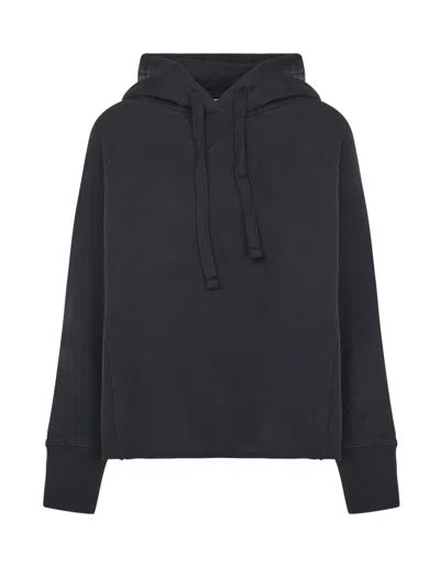 DONDUP CROPPED COTTON SWEATSHIRT