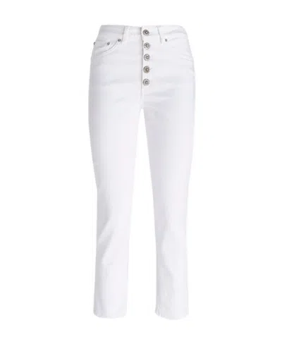 DONDUP DONDUP BUTTON DETAIL JEANS