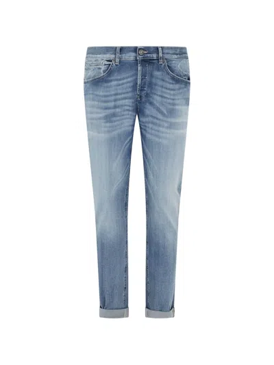 Dondup Cropped Jeans In Blue