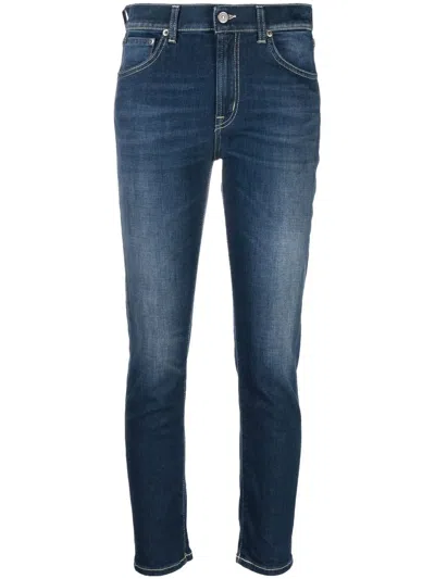 DONDUP CROPPED SKINNY JEANS