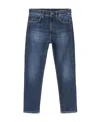 Dondup Slim Fit Cropped Jeans In Blue