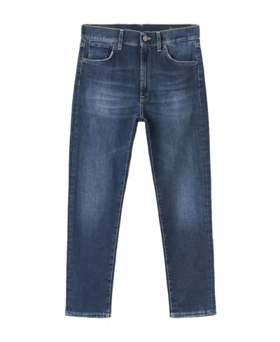 DONDUP DONDUP LOGO-PATCH CROPPED SKINNY JEANS