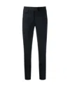 Dondup Cropped Tailored Trousers In Black