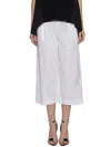 Dondup Cropped Trouser Mod. Iole In White