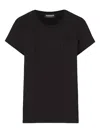 Dondup Crystal-embellished T-shirt In Black