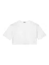 Dondup Crystal-embellished T-shirt In White