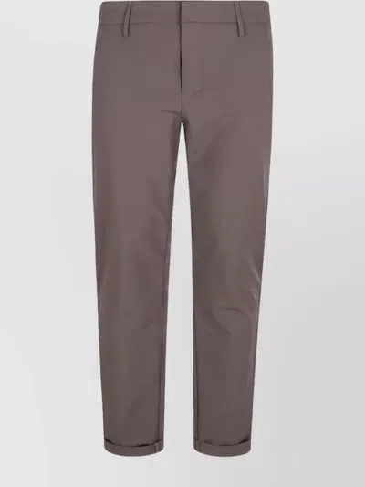 Dondup Cuffed Hem Tailored Trousers