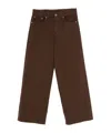 Dondup Cuffed Jeans In Brown