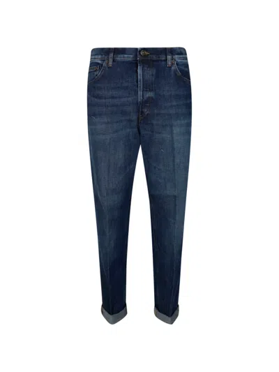 Dondup Cuffed Jeans Friends In Blue