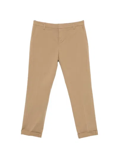 Dondup Cuffed Trousers In Brown