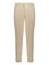 Dondup Pants Gaubert Relax In Neutral