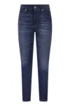 Dondup Daila - Organic Stretch Denim Jeans In Navy