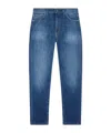 Dondup Daila Slim-fit Stretch Denim Jeans In Blue