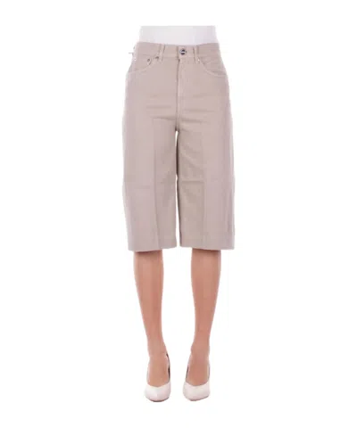 Dondup Delfine Regular Denim Shorts In Pink