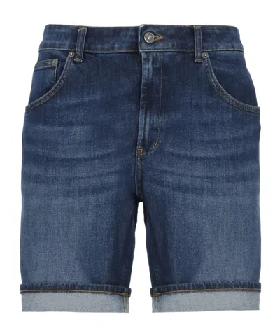 Dondup Denim Bermuda Shorts In Blue