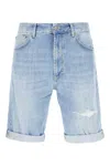 Dondup Denim Bermuda Shorts In Blue