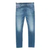 Dondup Jeans With Belt Loops In Blue