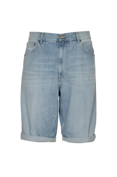 Dondup Straight-leg Denim Shorts In 800