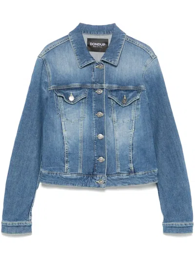 Dondup Denim Jacket In Blue