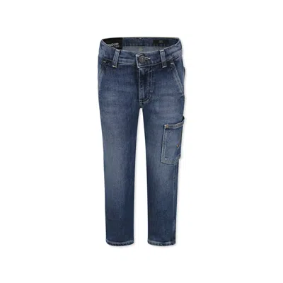 DONDUP DENIM JEANS FOR BOY WITH LOGO