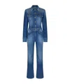 Dondup Denim Jumpsuit In Blue