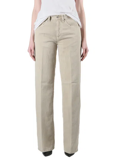 Dondup Denim Mod.jacklin Pants In Neutral