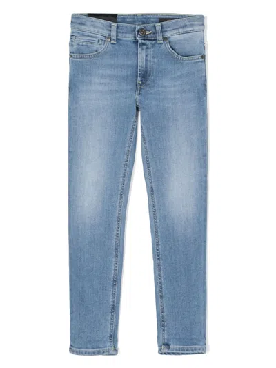 Dondup Kids' Denim Skinny Jeans In Medium Blue