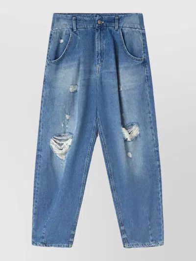 Dondup Denim Straight-leg Jeans In Blue