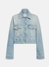 Dondup Denim Stretch Regular Jacket In Blue