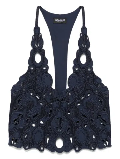 Dondup Denim Top In Blue
