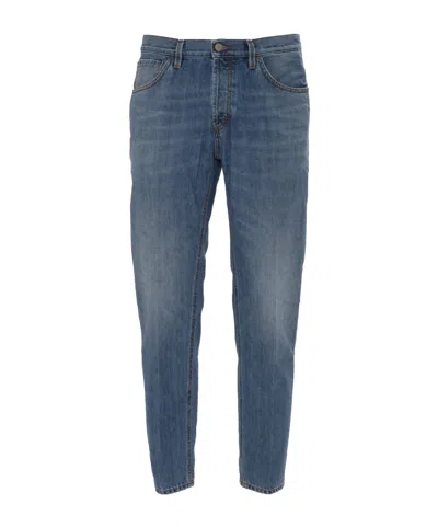 Dondup Denim Trousers With Belt Loops