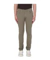 Dondup Dian Tapered-leg Corduroy Trousers In Gray