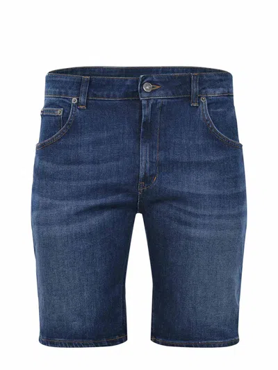 Dondup 'derick' Shorts In Blue