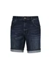 Dondup Derick Stretch Denim Blue Bermuda Shorts