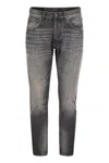 Dondup Pantalone Dian Nero Lavato