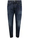 Dondup Bringhton Trousers Faded Effect In Denim