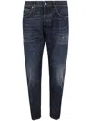 Dondup Bringhton Trousers Faded Effect In Blue