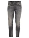 Dondup Pantalone Dian Nero Lavato