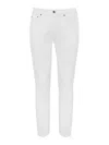 Dondup Dian Carrot Jeans In Bull Stretch In White