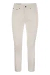 Dondup White Denim Trouser