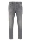 Dondup Dian Five-pocket Jeans In Gray